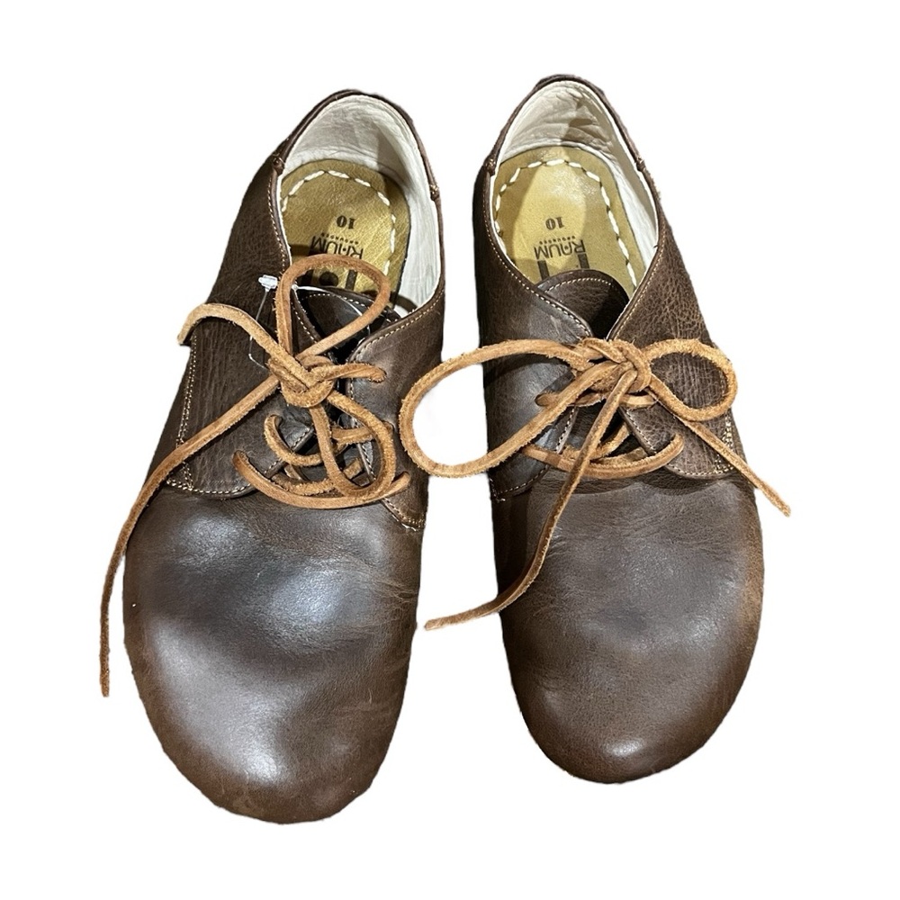 Raum Brown Leather Shoes